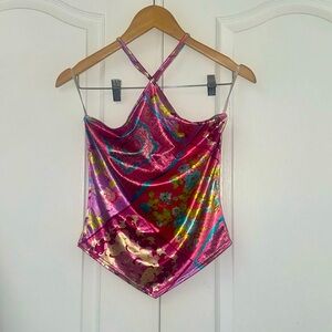 Colorful Pink tank top